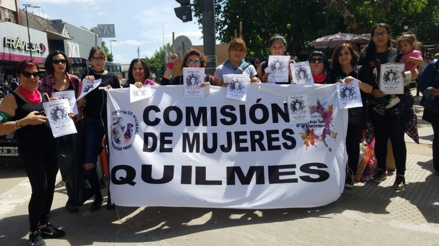 Mujeres de Quilmes reclamaron por justicia en el caso de Luca Prez
