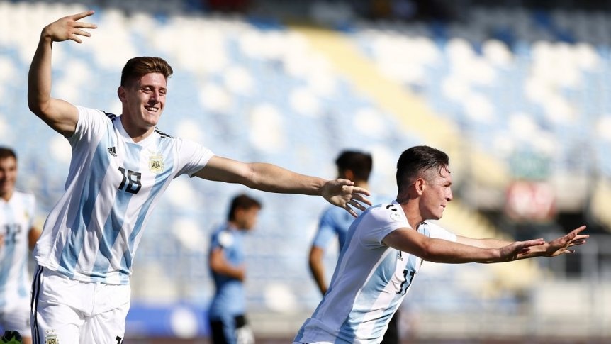 Argentina le gan a Uruguay y est en el Mundial de Polonia