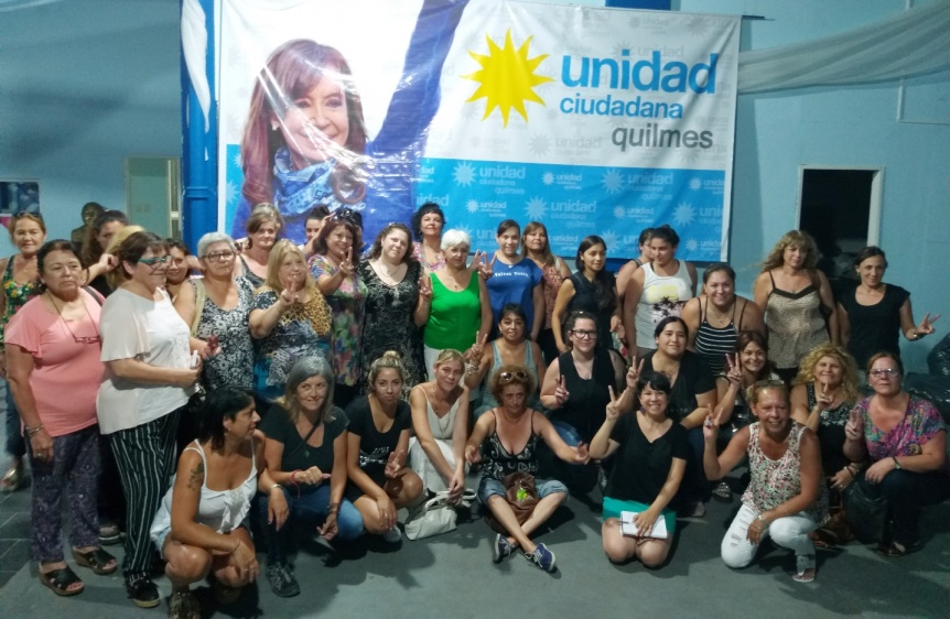 Mujeres Peronistas de Quilmes y el Da de la Mujer