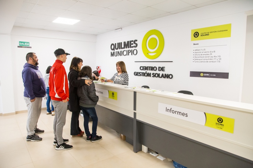 El nuevo Centro de Gestin Ciudadana en Solano agiliza trmites y acerca servicios a cientos de vecinos