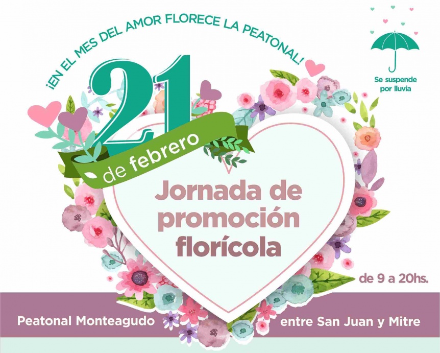 Jornada de promocin florcola: aromas y colores para regalar