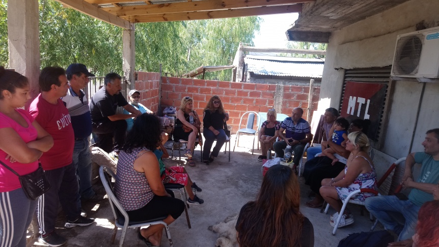 Concejales de Juntos por Quilmes escucharon a vecinos en La Matera