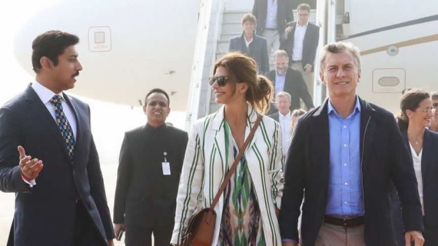 Macri lleg a la India, donde iniciar una visita de Estado