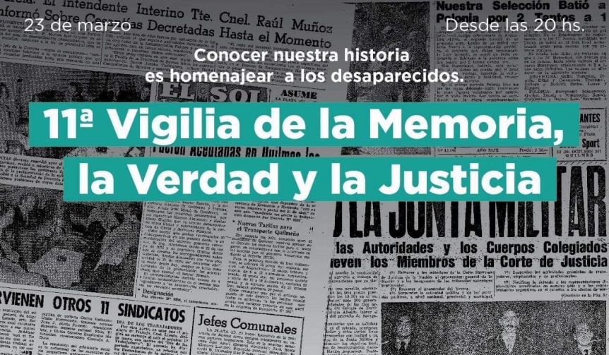 Florencio Varela conmemora el Da de la Memoria por la Verdad y la Justicia