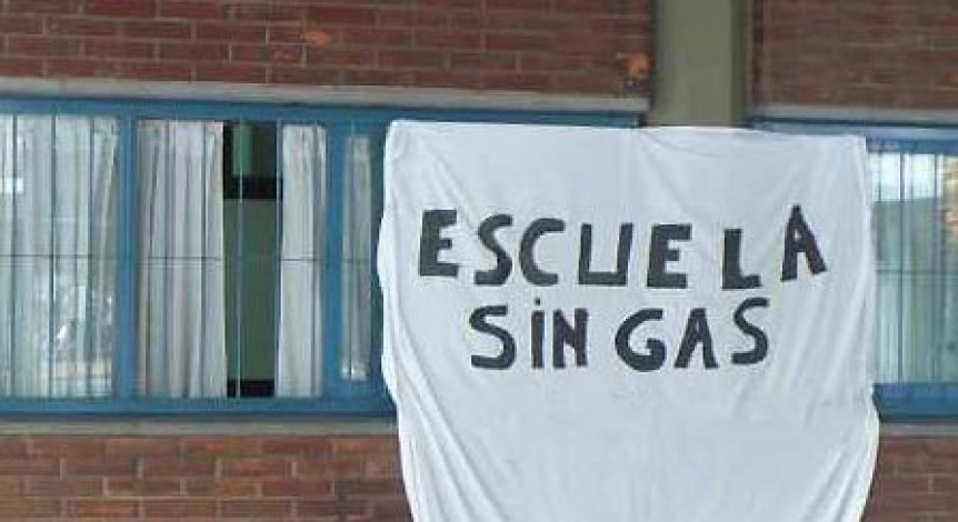 UDOCBA Quilmes advierte que falta gas en varias escuelas del distrito