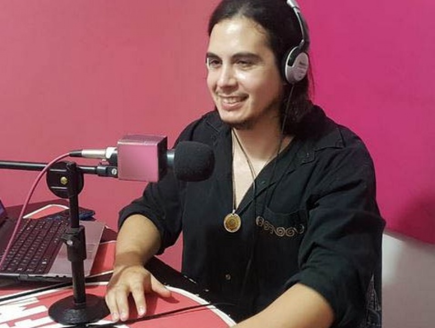 Juan Cruz Mndez, locutor y humorista de Radio Fan