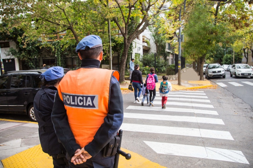 Se encuentran vigentes en Quilmes 120 Corredores Escolares Seguros