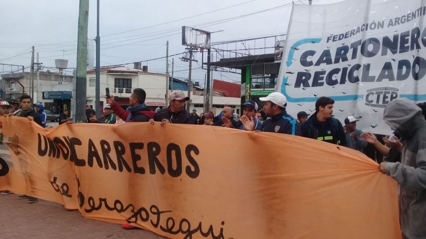 La Justicia hizo lugar al reclamo de los recolectores y recicladores urbanos de Berazategui