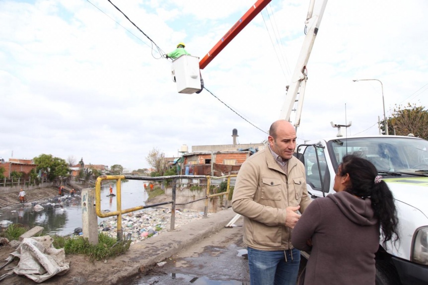 Nuevo operativo de limpieza en el Arroyo Las Piedras