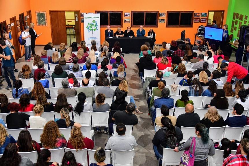 Se realiz en Florencio Varela el 3 Foro de Educativo Polticas de inclusin