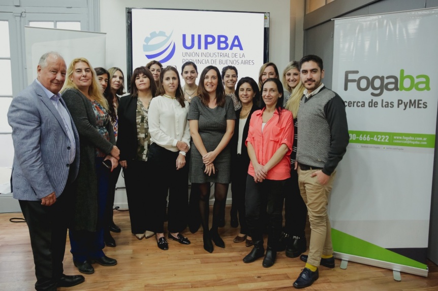 Encuentro de FOGABA y la UIPBA con mujeres empresarias del Conurbano