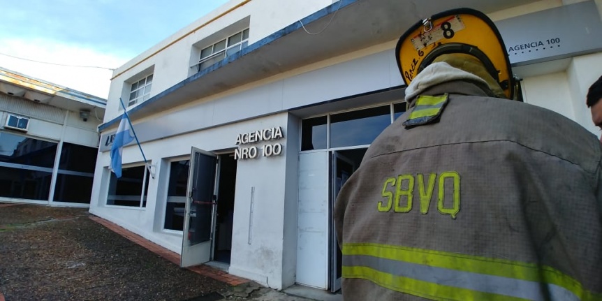 Evacuaron la AFIP Quilmes por incendio en el tablero elctrico