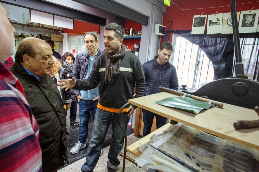 Nuevo laboratorio de artes grficas municipal en Berazategui