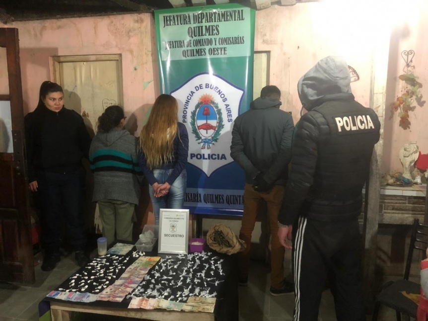 Quilmes: Mujer venda drogas para pagar el abogado de su hijo narco