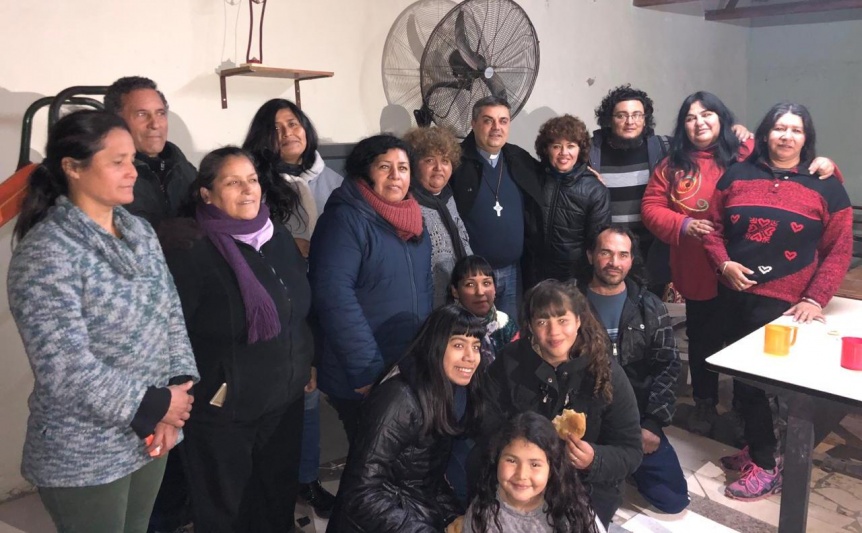 La Dicesis de Quilmes brind su apoyo al comedor de COVI y expresaron su preocupacin