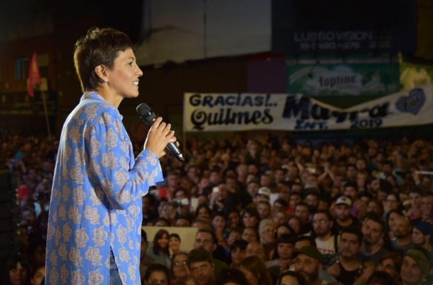 Quilmes: Mayra Mendoza se impuso y ser la primera intendenta de la historia