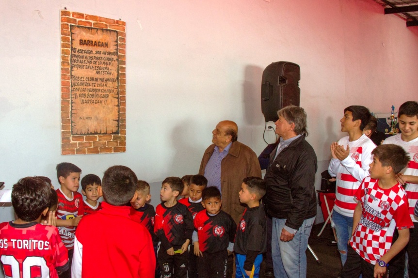 Berazategui: El Club "El Nuevo Barragán" inauguró obras - Perspectiva Sur