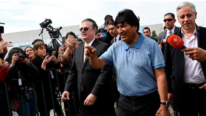 Evo Morales ya est en Mxico y dispuesto a seguir luchando