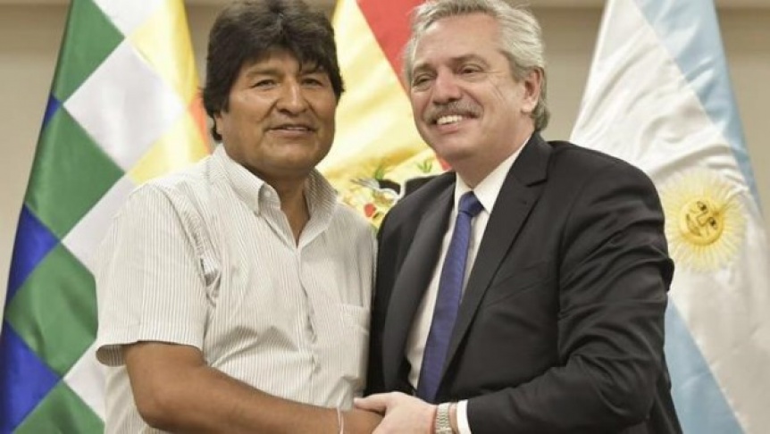 Alberto Fernndez dijo que ser un orgullo recibir a Evo Morales en Argentina