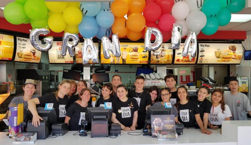 Exitosa jornada solidaria del Gran Da de McDonalds