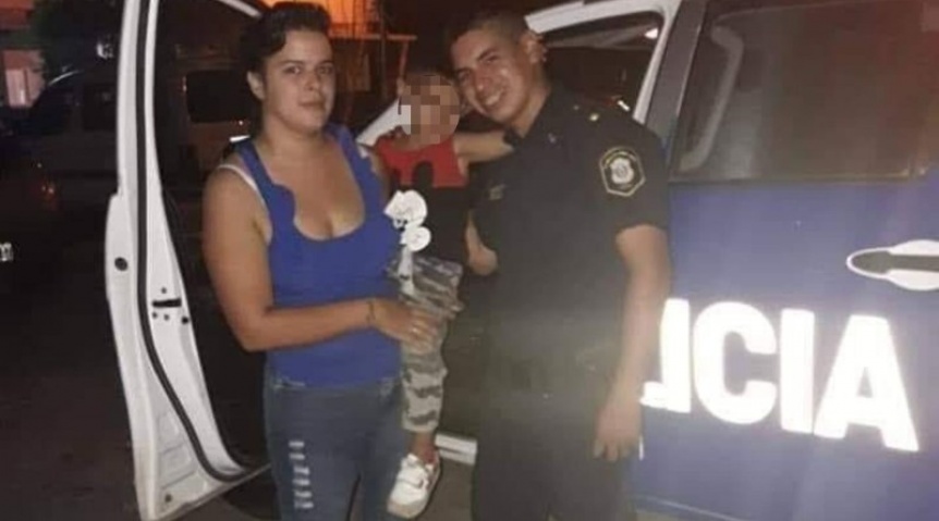 Polica salv la vida de un nene con maniobras de RCP en La Capilla