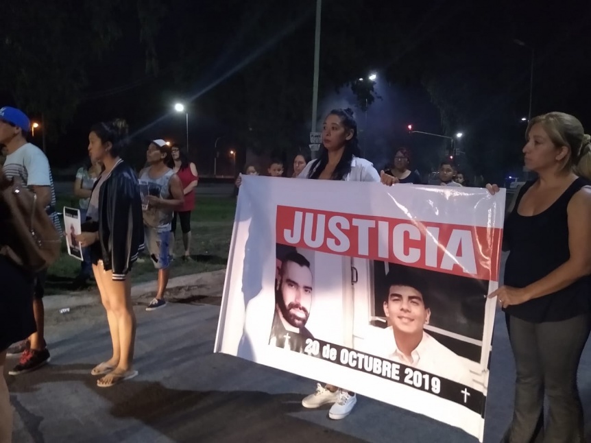 Marcha y pedido de justicia por Diego Chvez en Florencio Varela