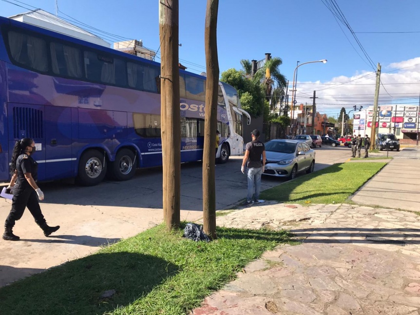 Interceptaron en Quilmes a un micro con pasajeros que vena desde Brasil