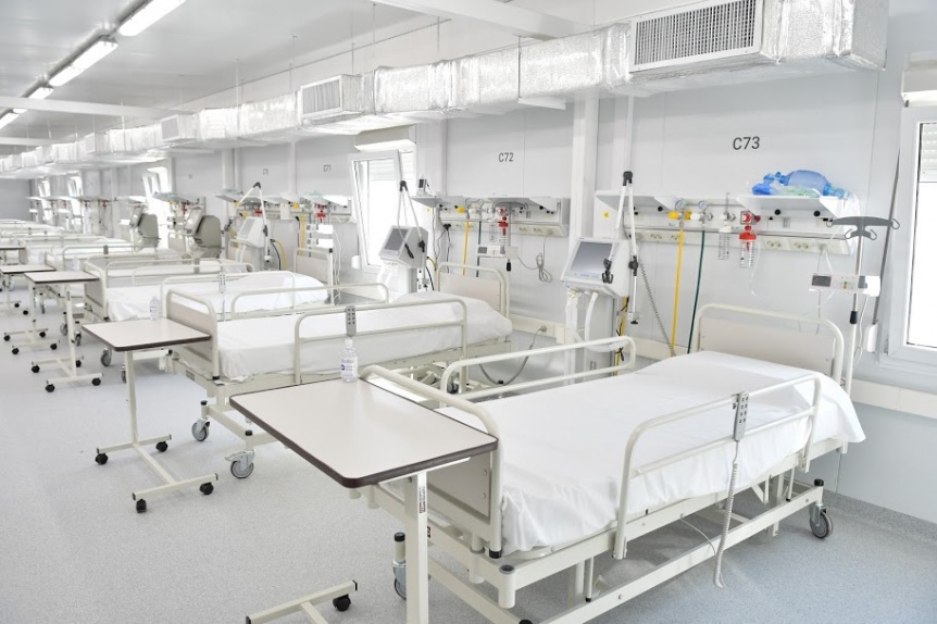 Conoc por dentro el nuevo Hospital Modular de Emergencia en Varela para COVID-19