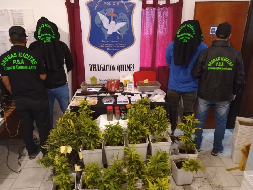 Desbaratan la banda narco del Viejo Willy tras allanamientos en Quilmes y Burzaco