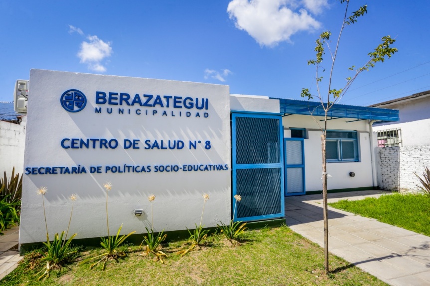 Berazategui: El Centro de Salud N 8 brinda servicios en cuarentena
