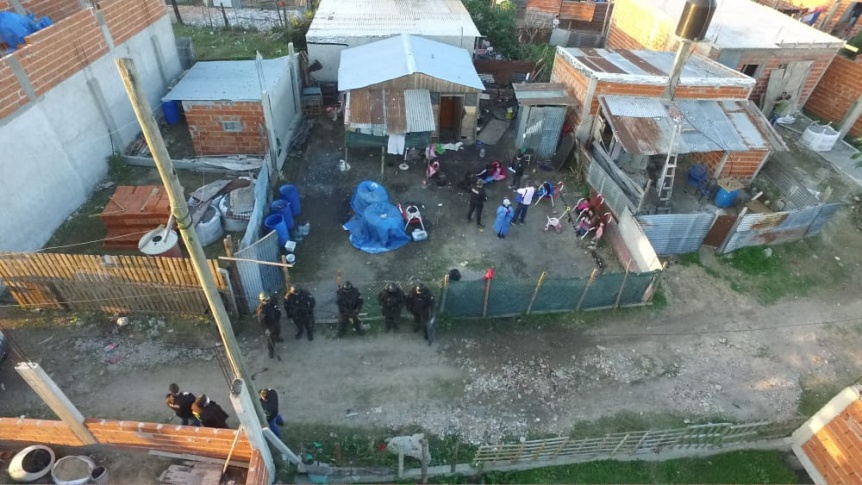 Desbarataron la banda narco del Guarani Piki distribuida en villas de Quilmes