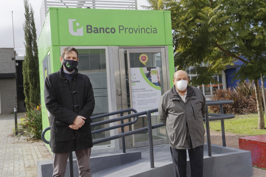 Berazategui tiene nuevos cajeros del Banco Provincia