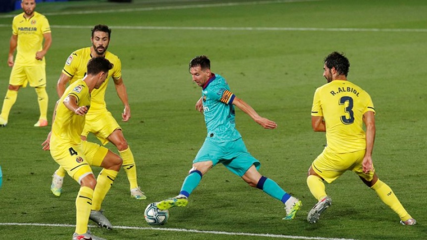 Barcelona jug un gran partido y aplast 4-1 al Villarreal