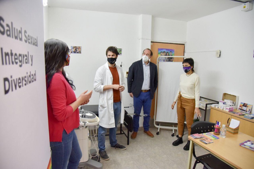 Mayra  Mendoza inaugur un consultorio de salud sexual integral en el Hospital Oller