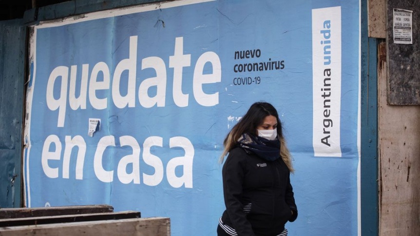 Despus de siete meses de cuarentena, Argentina super el milln de contagios