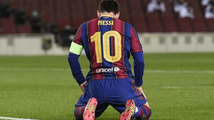 Messi fue expulsado en la derrota de Barcelona en la final